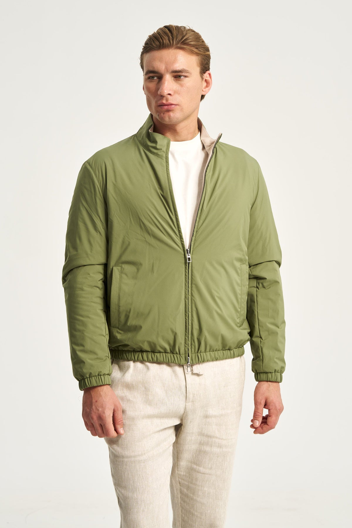 Como Reversible Jacket Green