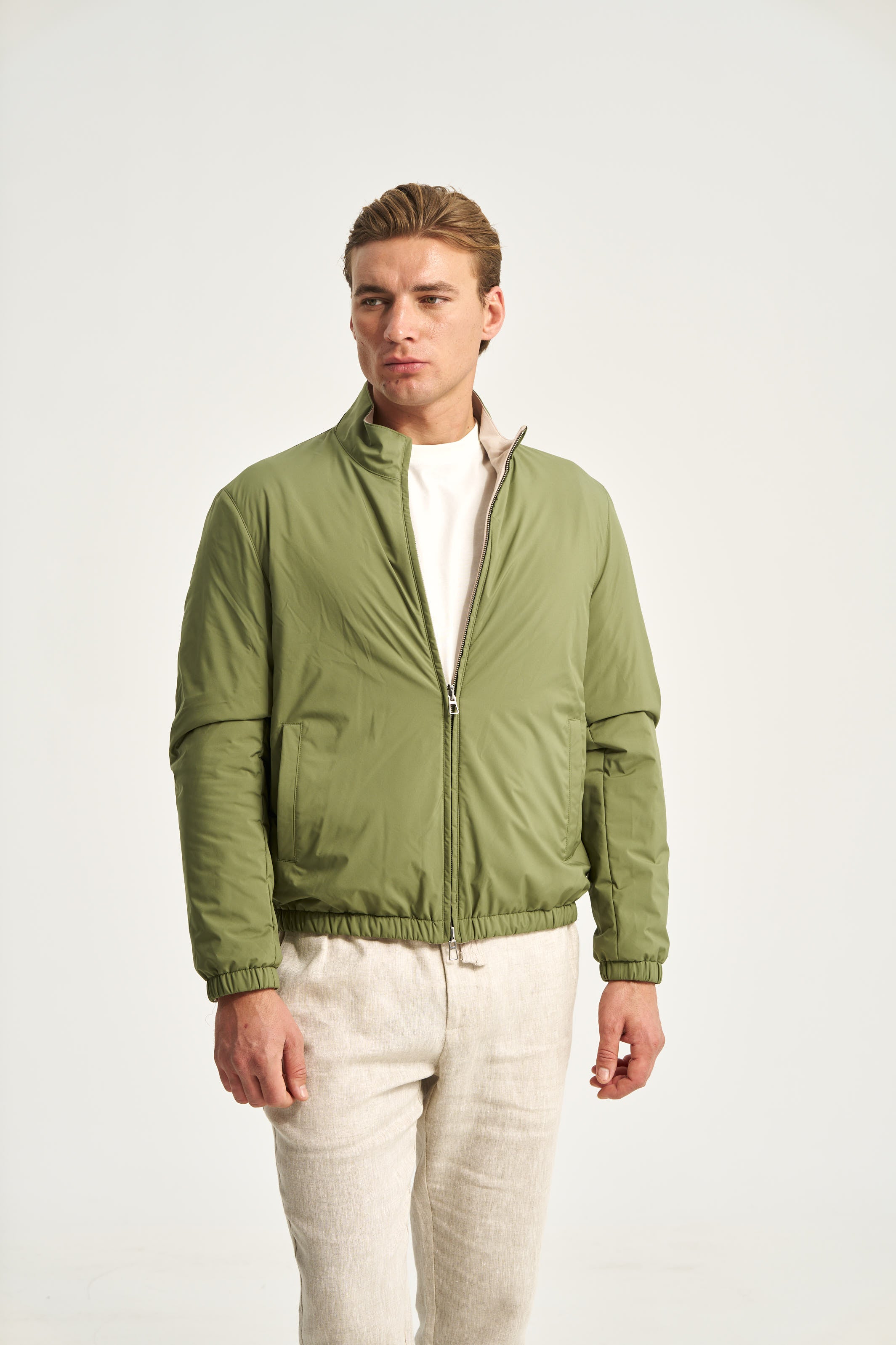 Como Reversible Jacket Green
