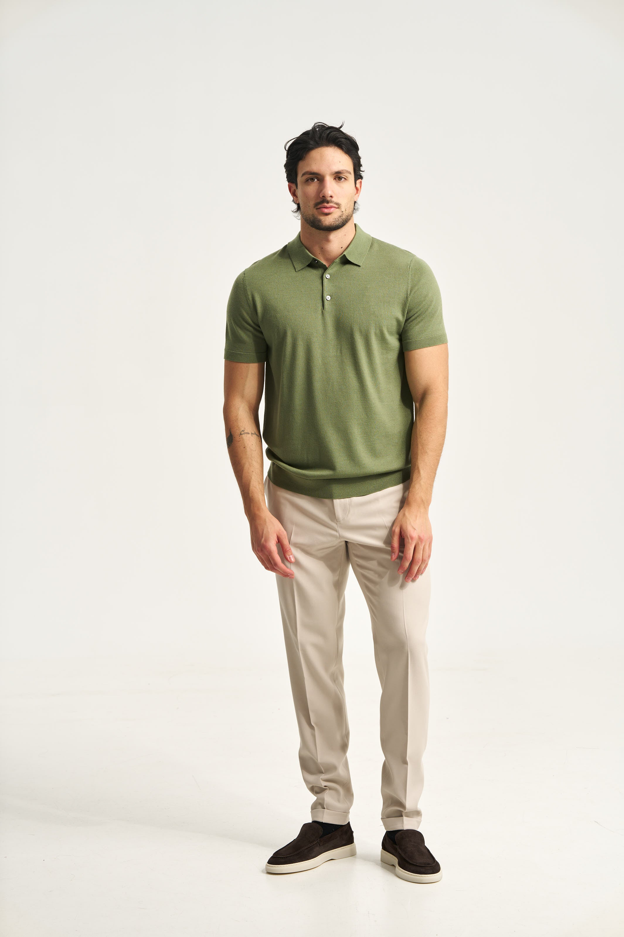 Monaco Short Sleeve Polo Green