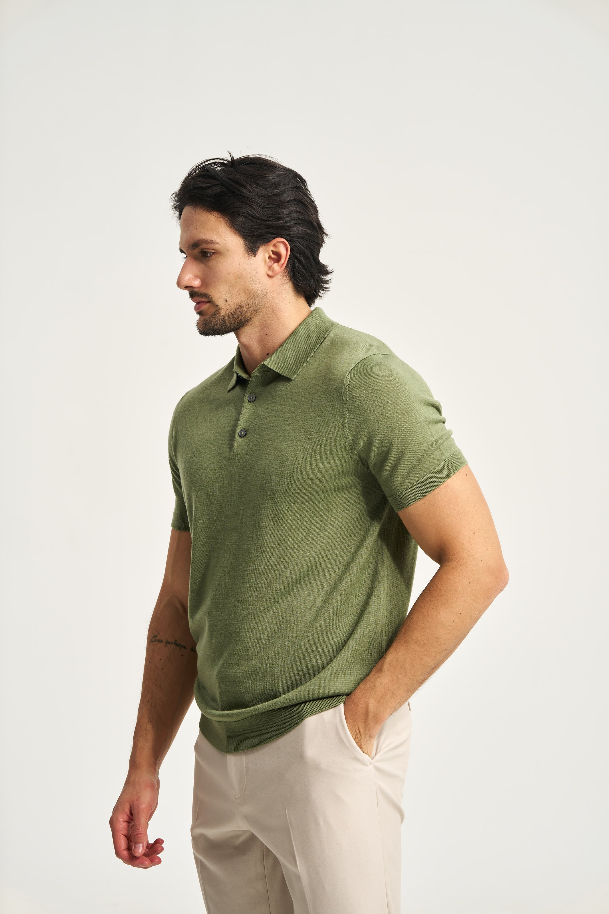 Monaco Short Sleeve Polo Green
