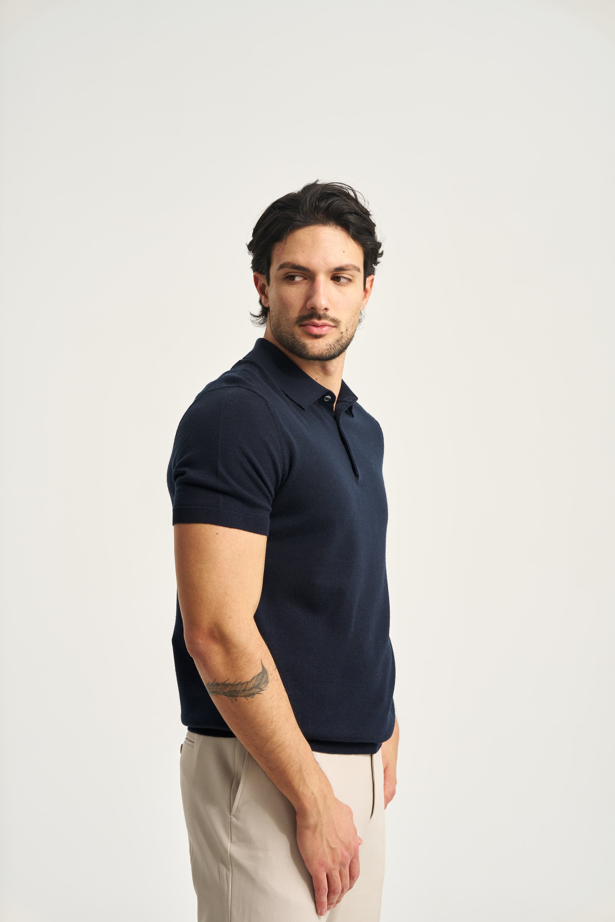 Monaco Short Sleeve Polo Navy