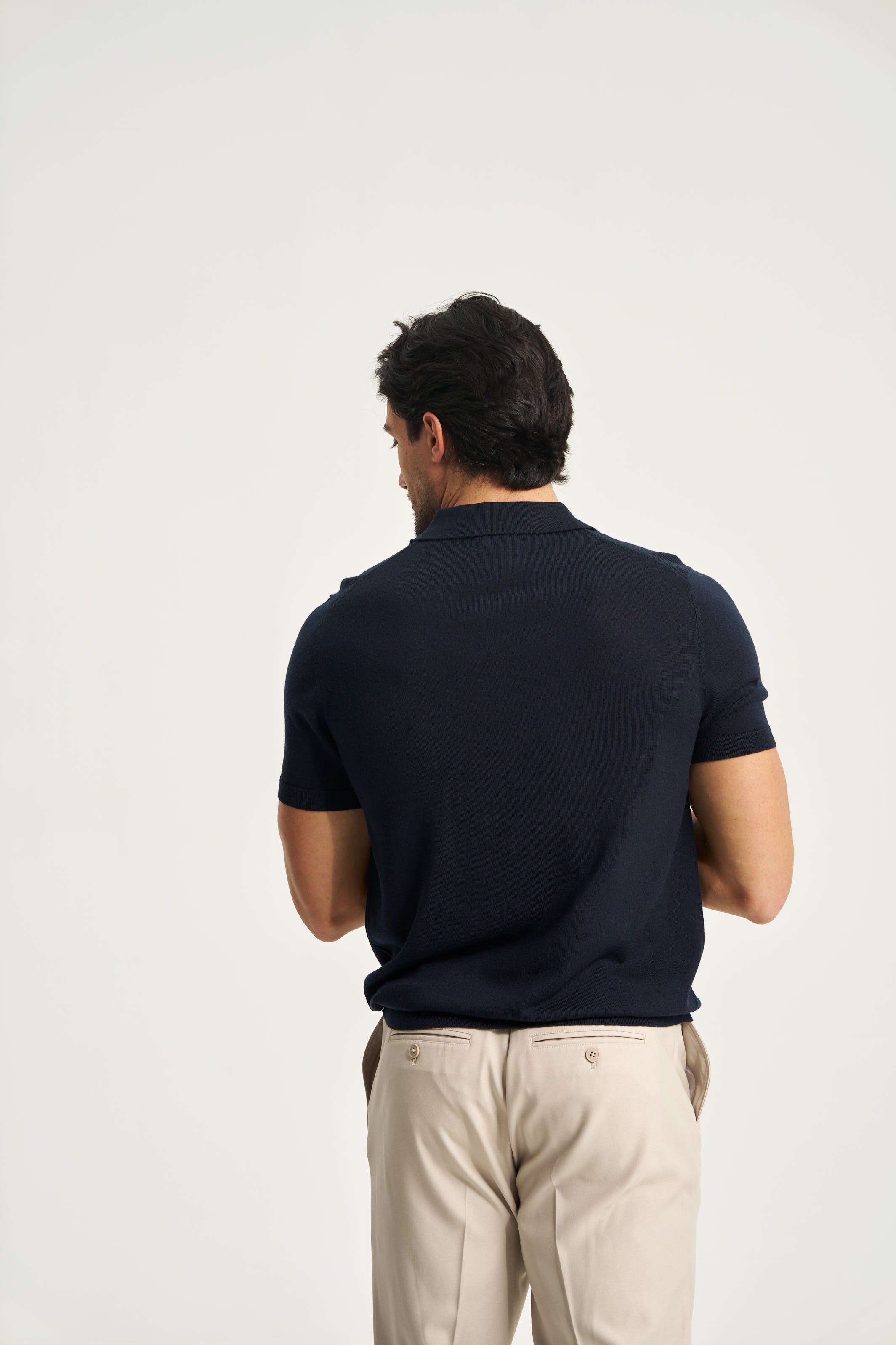 Monaco Short Sleeve Polo Navy